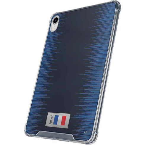 France Soccer Flag iPad 11th Gen (2025) Clear Case